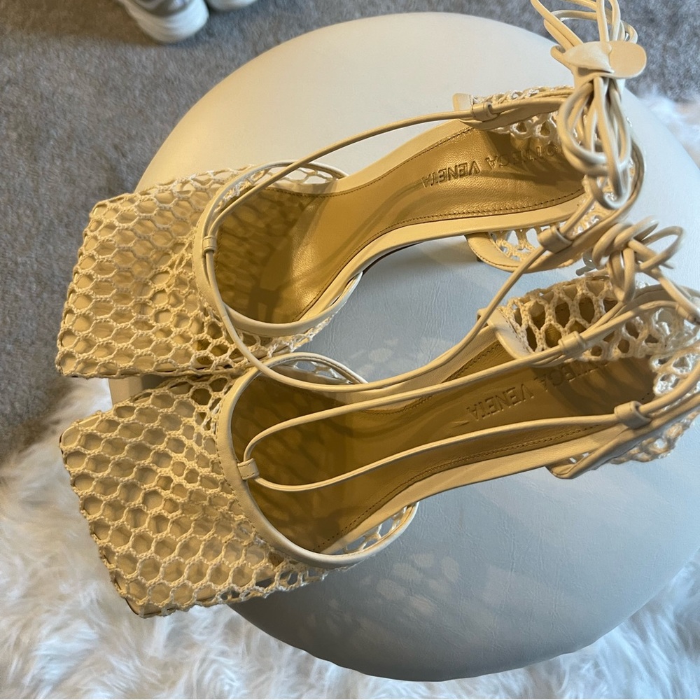 Stretch Lace up sandal | Bottega Veneta
